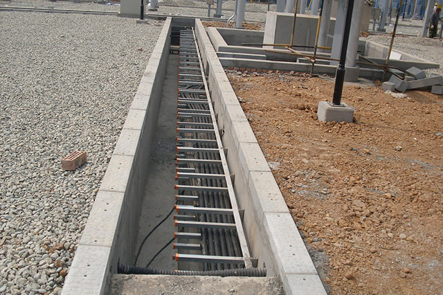 怎么安装用在变电站内的电缆沟盖板